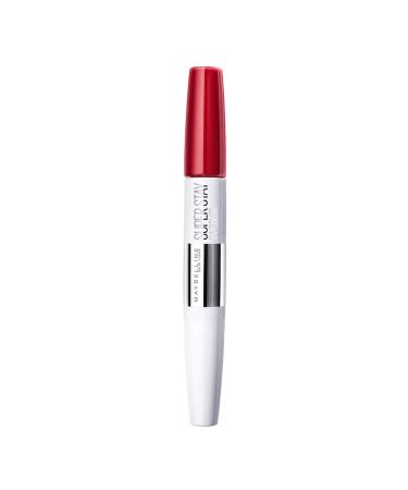 Maybelline New York lipstick Super Stay 24h Super Impact liquid and long -lasting No. 573 Eternal Cherry 5G No. 573 Eternal Cherry 1 piece (1 Pack)
