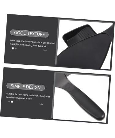 Ipetboom Hair Dye Tool baking oil hair perm board palette abs dye cream tool Dyeing board dying paddle hair color board hair dye paddle Hair piece modeling paddle board to color foil board - Buy Online on GoSupps.com