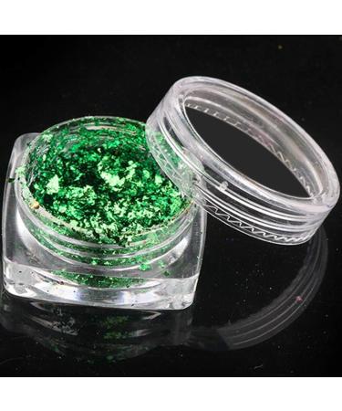 Nail Chrome Powder Materials Beautiful Nail Mirror Powder Woman for Home(5#Green Forest) - Buy Online on GoSupps.com
