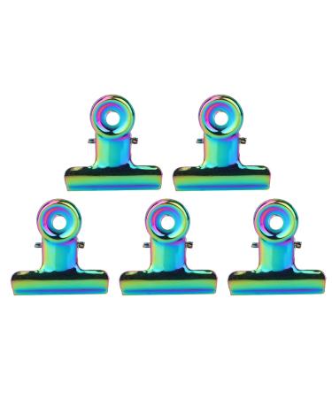 Anggrek C-Curve Nail Extension Clips - 5pcs Stainless Steel UV LED Polygel Nail Type Accessories - Buy Online on GoSupps.com