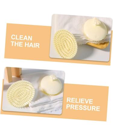 FOMIYES Shampoo Massage Comb & Head Massager - Scalp & Pet Grooming Brush - Manual Shower Brush for Deep Cleansing - 9.60x8.20cm - Buy Online on GoSupps.com