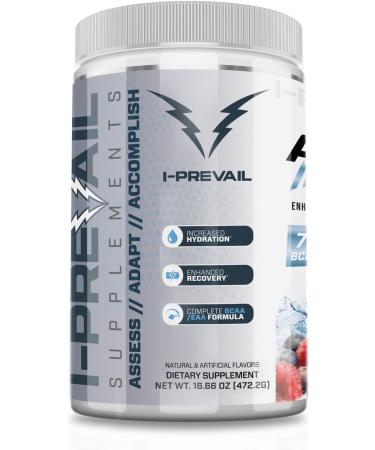 Amino Impact BCAA EAA Enhanced Hydration & Recovery | Keto Friendly 7g BCAAs 3g EAAs 2g Glutamine | 30 Servings (ICY Blue Razz) | Buy Internationally - Buy Online on GoSupps.com