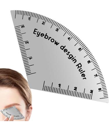 R gle de Sourcils Mesurer Guide de Maquillage pour Sourcils | R gle R utilisable pour D butantes Maquillage Quotidien Salon Voyage - Buy Online on GoSupps.com
