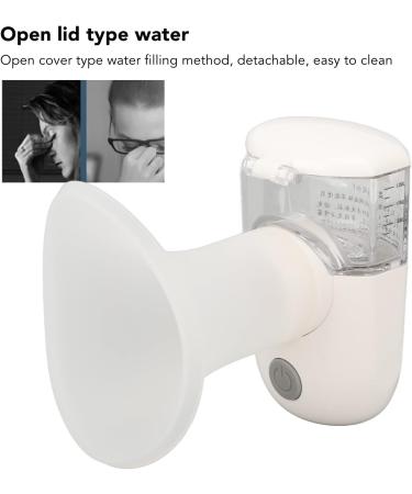 Natudeco Eye Mist Sprayer Mini Facial Sprayer Portable Rechargeable Face Diffuser Mist Sprayer Water Replenishment Instrument for Personal Skin Care - Buy Online on GoSupps.com