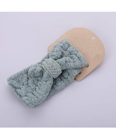 Frcolor 3-Piece Coral Fleece Makeup Headband Set - Soft Spa Hair Bands with Bowknot for Shower & Face Washing | Elastic Cosmetic Hair Accessories - Buy Online on GoSupps.com