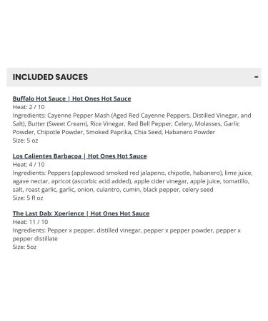 Hot Ones Season 22 Variety Pack - Mild to Fiery Hot Sauces in 5oz Bottles (3-Pack) - Buy Online on GoSupps.com