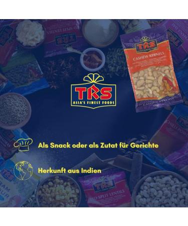 TRS Cashew Nuts 0.1 kg 1 Unit - Buy Online on GoSupps.com