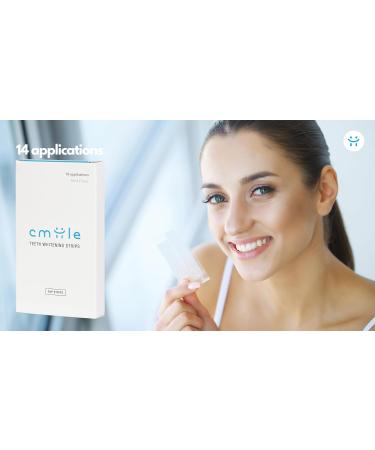 Buy CMIIL High-Quality PAP Teeth Whitening Strips - 14 Treatments Peroxide-Free Gentle on Enamel 28 Stripes for Sensitive Teeth - Buy Online on GoSupps.com