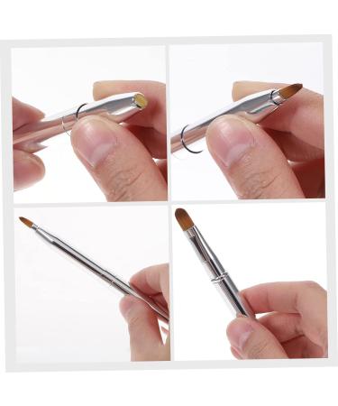 Balacoo Double Ended Lipstick Brush Set - 4pcs Aluminum Alloy Makeup & Concealer Tools for Flawless Application - Buy Online on GoSupps.com