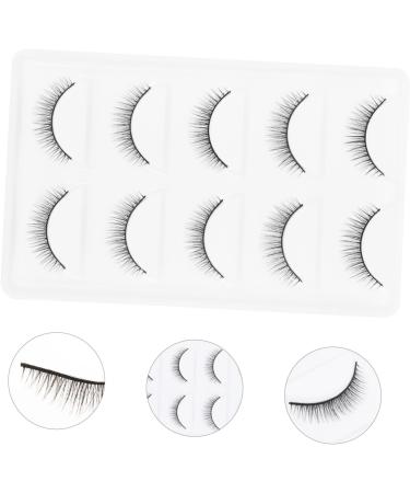 Beaupretty 3 Pairs Short Eyelash Glue False Lashes 3d Fake Eyelashes Handmade Eyelashes Thick Eyelash Elf Fake Lashes Fiber Eyelashes False Eyelashes Artificial Fiber 6d Make up - Buy Online on GoSupps.com