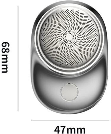 WZDYN 2023 New Upgrade Powerful Storm Shaver for Men | Powerful Storm Shaver | Mini Shave Pocket Size Portable Electric Shaver | Rechargeable USB Electric Shaver | Mini-Shaver Portable Electric Shaver (Silver) - Buy Online on GoSupps.com