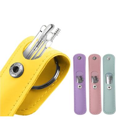 Upgraded Ear Pick Earwax Removal Tool Set Ear Cleaner Ear Curette Ear Wax Remover Tool with Storage Box Stainless Steel Earwax Remover Set Earwax Removal Tool Set - Buy Online on GoSupps.com