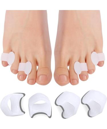 Gel Toe Spreader & Separator for Small Toes | Silicone Toe Extensor for Overlapping Toes Relief | Pain & Pressure Relief - Buy Online on GoSupps.com