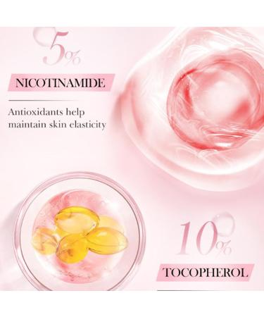 ACSUSS Non Greasy Brightening Facial Essence 30ml Hydrating Serum Lightweight Moisturizer for Women Pink One Size One Size Pink - Buy Online on GoSupps.com