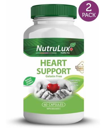 Heart Support (160 mg Hawthorn) Halal Gelatin Free Capsules (2) - Buy Online on GoSupps.com
