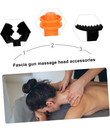 Lalafina Electric Massage Device - 9 Percussion Massage Heads for Fascia Muscle Relief | Black | International Shipping Available - Buy Online on GoSupps.com