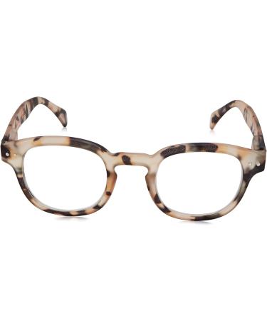 IZIPIZI PARIS Reading Glasses LetmeSee #C Light Tortoise +1.50 | Stylish Visual Aid for Comfort | International Shipping Available - Buy Online on GoSupps.com