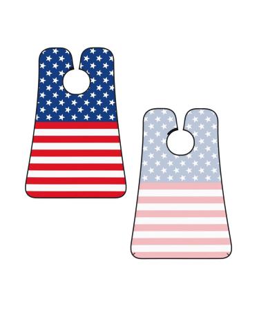 USA Flag Beard Shaving Bib - Hair Catcher Apron for Men | International Shipping Available - Buy Online on GoSupps.com