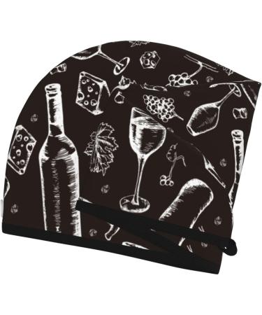 Buy Wine Seamless Hair Towel Wrap - Quick Drying Hair Turban with Button | Best Hair Towel for Fast Drying - Buy Online on GoSupps.com