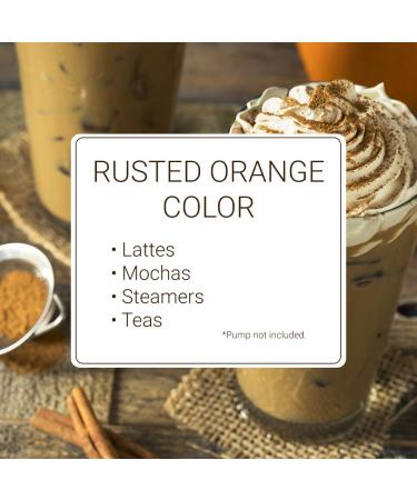 Monin Pumpkin Spice Syrup - 750ml Bottle | Non-GMO & Gluten-Free | Perfect for Lattes, Mochas, Teas, and Cocktails - Buy Online on GoSupps.com