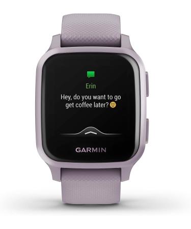 Garmin Venu Sq GPS Smartwatch - Orchid Purple with Bright Touchscreen Display & Up to 6 Days Battery Life - Buy Online on GoSupps.com