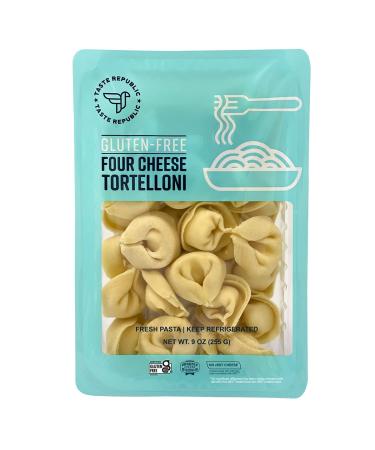 Gluten-Free 4-Cheese Tortellini Pasta by Taste Republic - 9oz (6 pack) | Frozen, Cooks in 3 Minutes - Buy Online on GoSupps.com