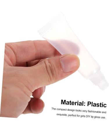 Buy Mikinona 10pcs Empty Lip Glaze Tubes - Glossy 10ml Portable Lip Gloss Vials for Makeup - Perfect for Travel - Buy Online on GoSupps.com