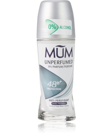 Mum Unperfumed Roll On antiperspirant 50ml