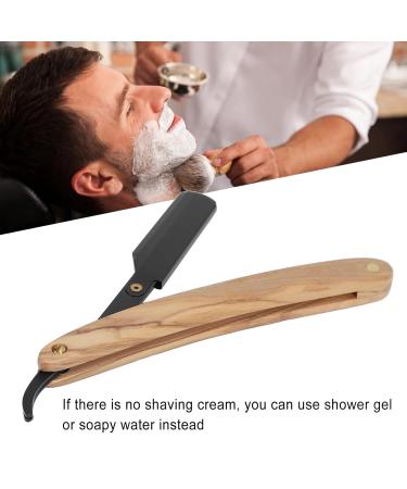 Portable Stainless Steel Barber Razor for Men - Foldable Manual Shaver for Facial Care | International Shipping Available - Buy Online on GoSupps.com