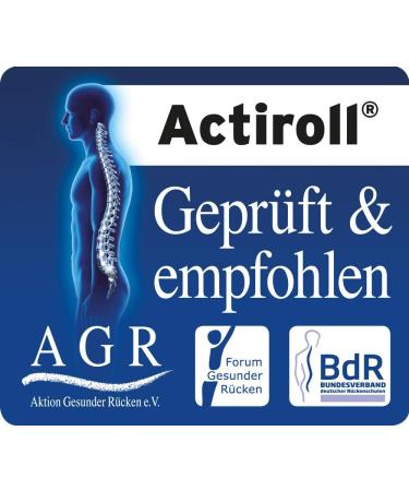 TOGU Actiroll Wave M Fascia Massage Roll - Black | Optimal Muscle Recovery & Pain Relief | International Shipping Available - Buy Online on GoSupps.com