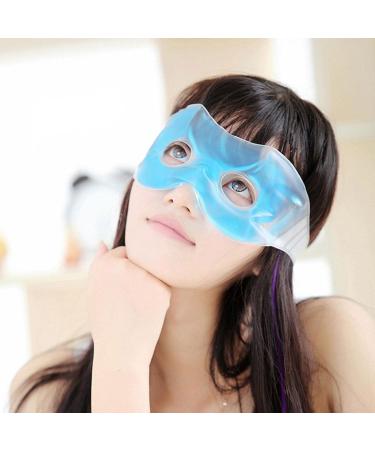 5 Ice Compress Patch | Cold Face Eye | Hollow Eye Cooling for Woman Sleeping Headaches Skin Care Blue 5 Pcs A: Eye Mask - Buy Online on GoSupps.com