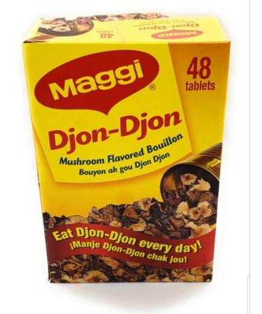 MAGGI Djon Djon bouillon cubes - mushoom flavored 1 box (48 cubes) - Buy Online on GoSupps.com
