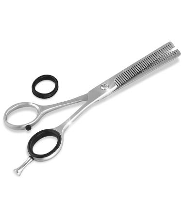 Professional hair scissors hairdressing scissors Effective scissors modeling scissors stainless steel stainless steel rustproof hair cutting scissors with sharp cutting edge for a perfect haircut (5.5 inch/13.97 cm effective scissors) 13.97 cm (1 -pack)
