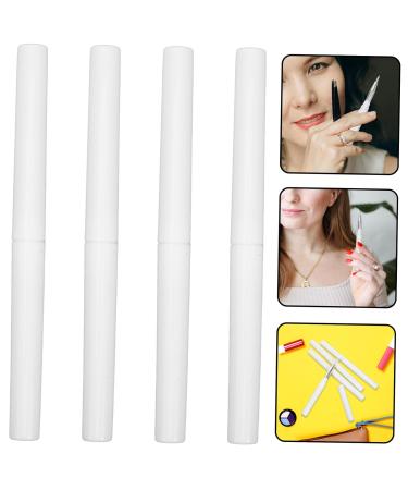 4pcs Double-Ended Silicone Lip Brush Set - Convenient Lipstick & Lip Balm Applicator for Flawless Makeup - Buy Online on GoSupps.com