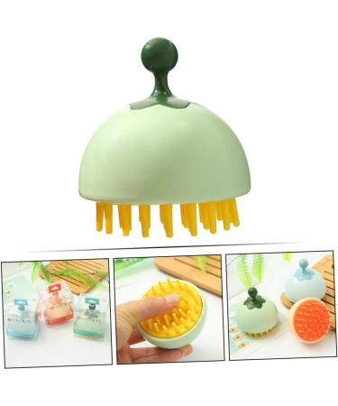 minkissy Scalp Hairbrush Shampoo Massage Comb Massage Brush Cleansing Brush Double Use Design Random Color - Buy Online on GoSupps.com