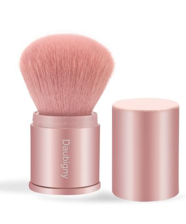 Retractable Kabuki Makeup Brush,Daubigny Powder Brushes Foundation Travel Foundation Brush for Blush Bronzer & Powder (Pink) - Buy Online on GoSupps.com