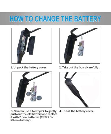 LED Reading Glasses with Light - Compact Full Frame +2.0 Magnifier for Nighttime Reading - Buy Online on GoSupps.com