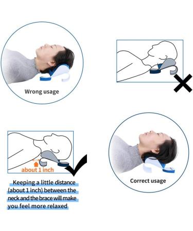 Neck and Shoulder Relaxer Pillow for Neck Pain Relief, Headache Relief, Spine Alignment, TMJ Treatment, Muscle Relaxation, Posture Correction - Nerve Pain Relief - Buy Online on GoSupps.com