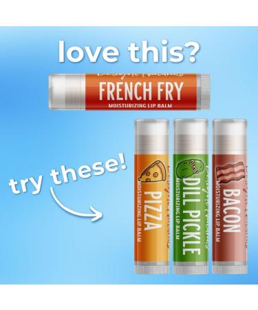 Delight Naturals French Fry Lip Balm - Set of Three - Buy Online on GoSupps.com