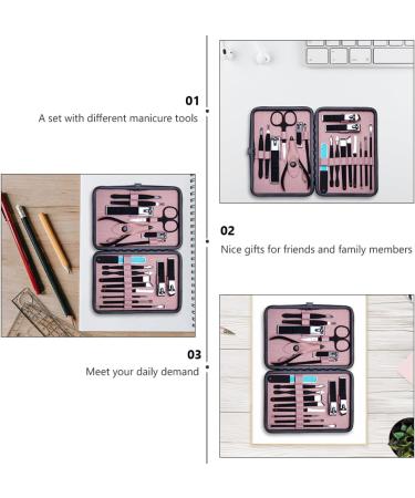 minkissy 1 Nail Set Nail Trimmer Manicure Pedicure kit Professional Nail Clippers Nail Tools Toe Nail Cuticle Pusher Fingernail Grooming Kit Nail Manicure Tools Nail Clippers Kit Major Gel - Buy Online on GoSupps.com