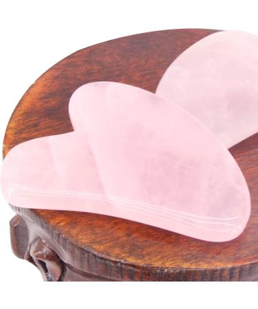 Buy Rose Quartz Gua Sha Tool - Facial Massager for Spa Relaxation & Wrinkle Relief | 1 Piece Pink Gua Sha Stone - International Shipping Available - Buy Online on GoSupps.com