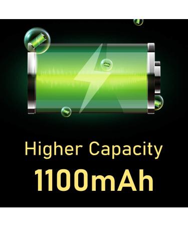 BONAI AA Rechargeable Batteries - 1100mAh NiMH for Solar Lights - Pre Charged 20 Pack - High Capacity Double-A Batteries - Buy Online on GoSupps.com