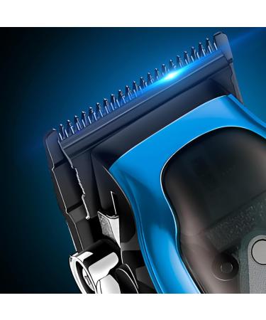 KEMEI Professional Hair Clippers for Men Cord/Cordless Hair Cutting Kits Hair & Beard Trimmer Adjustable Barber Clippers with USB Rechargeable KM-1763 - Buy Online on GoSupps.com