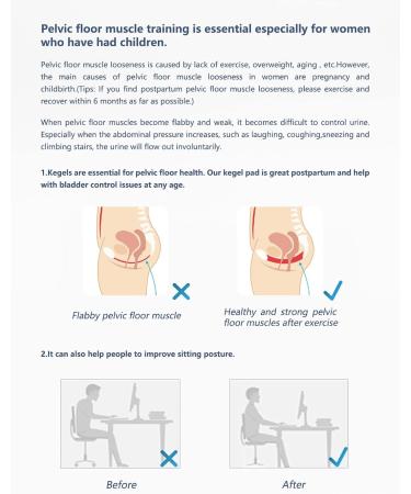 Pelvic Floor Strengthening Device for Women & Men | Muscle Training & Bladder Control - Gray - Buy Online on GoSupps.com