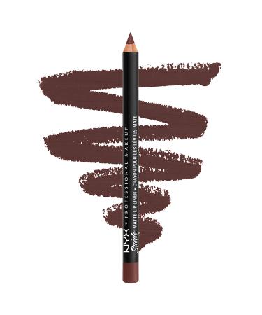 NYX Nyx professional suede matte lip liner cold brew cold brew cold brew 1 Count (Pack of 1)