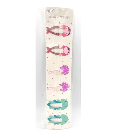 Promotech 6-Piece Sea Animals Hair Clips - Funny Hair Accessories for Girls | International Shipping - Buy Online on GoSupps.com