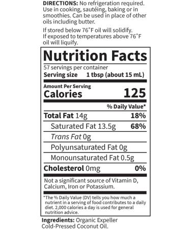 Garden of Life Raw Extra Virgin Coconut Oil 29 fl oz - Organic & Cold-Pressed - Buy Online on GoSupps.com