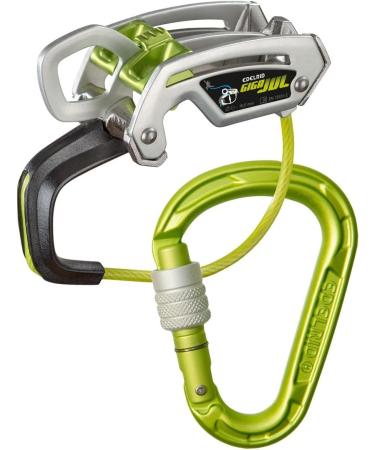 EDELRID Giga Jul Belay Device Kit - Strike Screw Oasis (138) | One Size | International Shipping - Buy Online on GoSupps.com