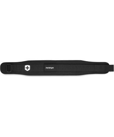 Harbinger Nylon Weightlifting Belt - Flexible Ultralight Foam Core 4.5 Wide Black | Best for International Shipping - Buy Online on GoSupps.com