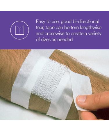 3M Durapore Surgical Tape 1538-1 - 1 inch x 10 yard - 12 Rolls/Box | Medical Grade Adhesive Tape - Buy Online on GoSupps.com